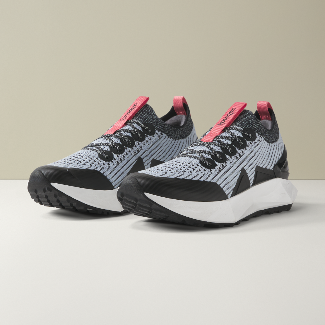 Allbirds TREE DASHER RELAY - Baskets basses - natural black blizzard Allbirds TREE DASHER RELAY - Baskets basses - natural black blizzard
